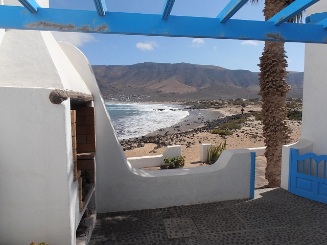 Terrasse am Strand